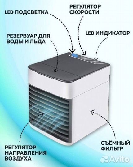 Мини Кондиционер вентилятор на стол