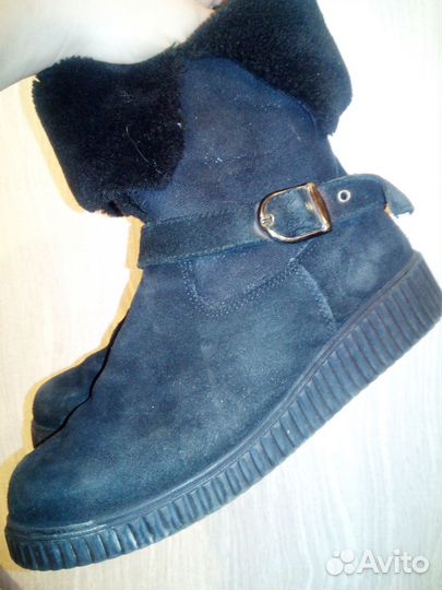 Сапоги зима 39 р., осень-весна натур. кожа р.38,36