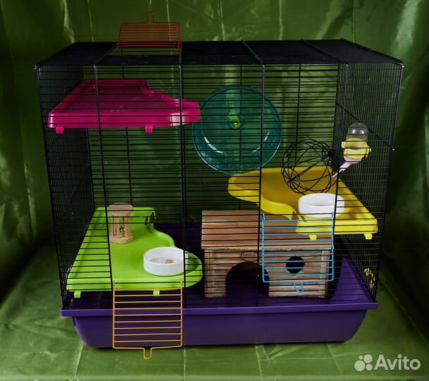 Большая клетка для крыс дегу хомяков шиншилленка