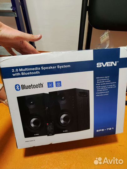 Колонки Sven SPS-721 Bluetooth