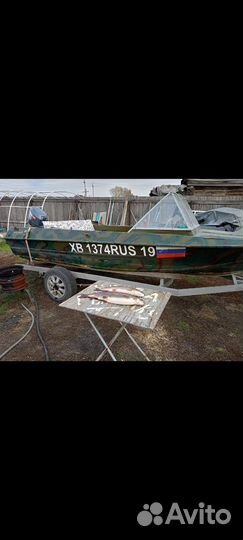 Лодка Крым с мотором ямаха 30