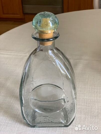 Стеклянные бутыли для декора