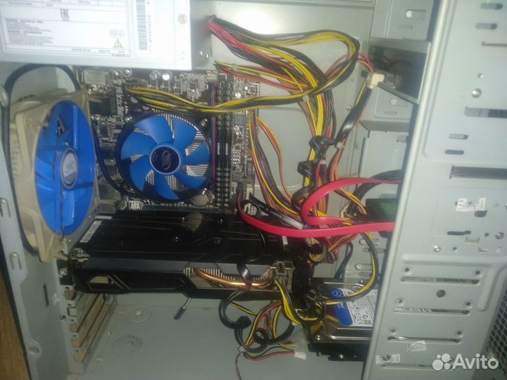 Игровой компьютер gtx 1050 ti