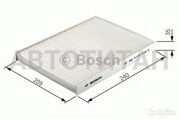 Фильтр салона Ford C-Max/Galaxy, Volvo S40/S80 all