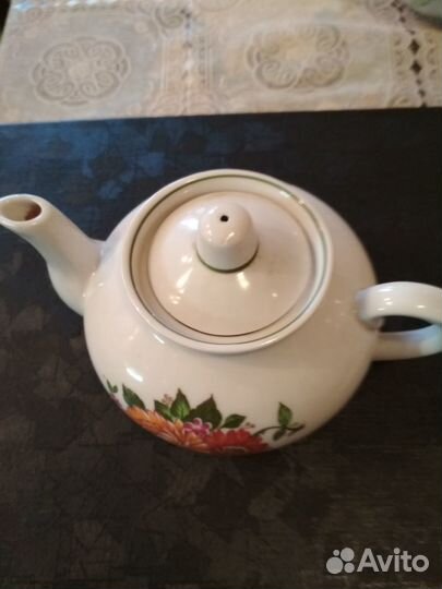 Чайник заварочный фарфоровый СССР