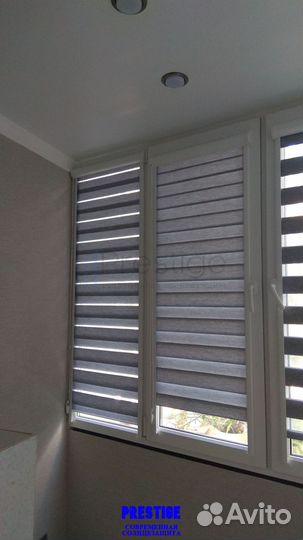 Жалюзи, рулонные шторы День Ночь