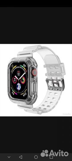 Противоударный ремешок чехол кейс Apple Watch