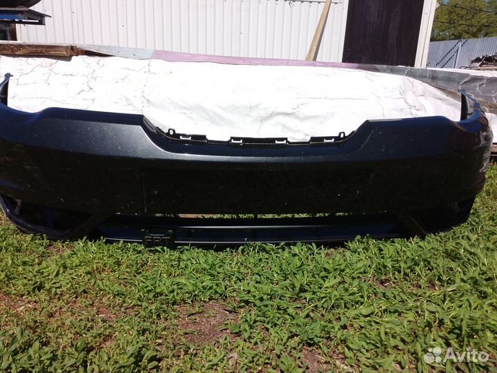 Бампер передний чёрный Daewoo Nexia 2 рестайлинг