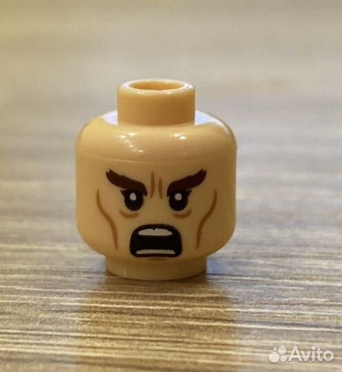 Lego The Hobbit лицо Трандуила из 79012