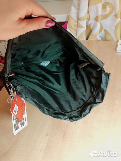 Школьный фартук и сумка-рюкзак для обуви