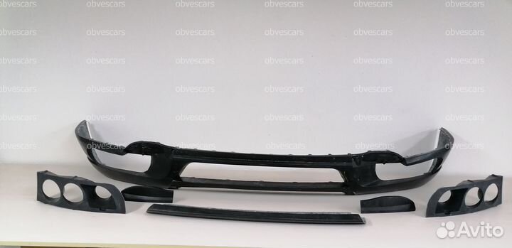 Накладка на бампер Porsche Cayenne 957