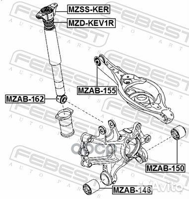 Опора задн амортизатора mazda CX-5 KE 2011-2012