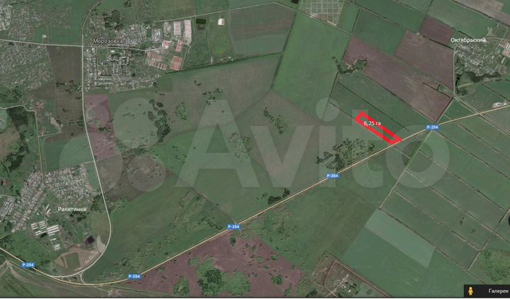Участок 6,25 га (СНТ, ДНП)