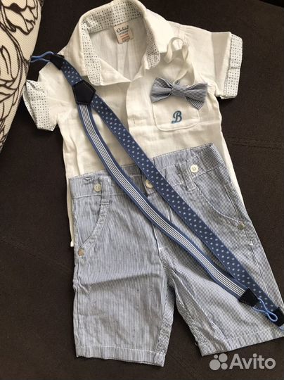 Летний Костюм для мальчика 80 86