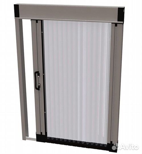 Москитная сетка гармошка на дверь