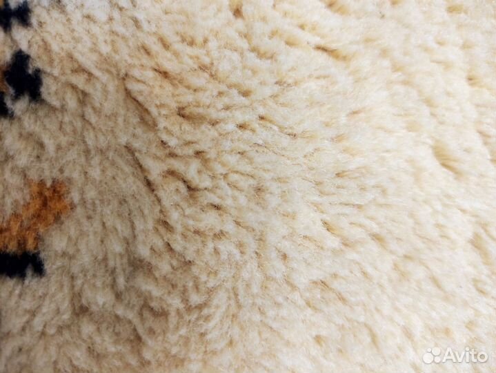Ковер шерстяной 200х290 мягкий пушистый СССР палас