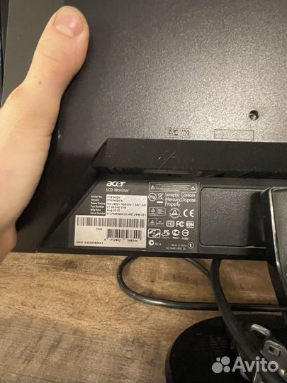 Монитор acer 24.5