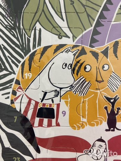 Адвент календарь moomin Тролли фигурки 2023/24