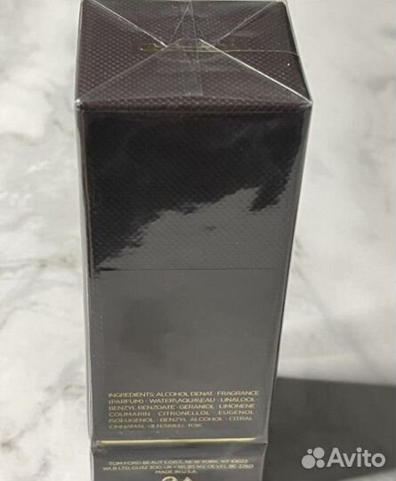 Tom ford tobacco vanille 50ml оригинал