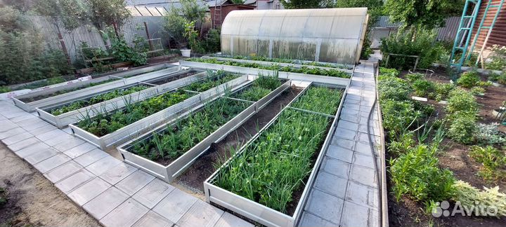 Металлические грядки