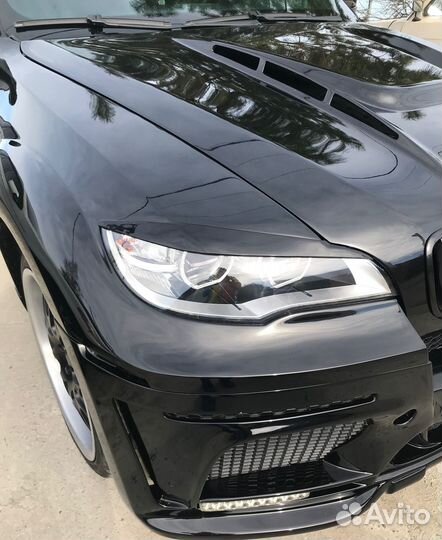 Реснички на фары для BMW X6 E71