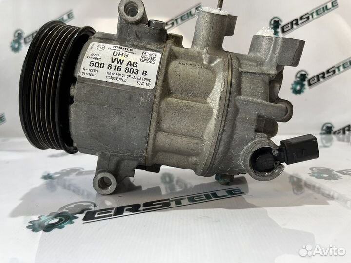 Компрессор кондиционера VW Golf 7 Gti 2018