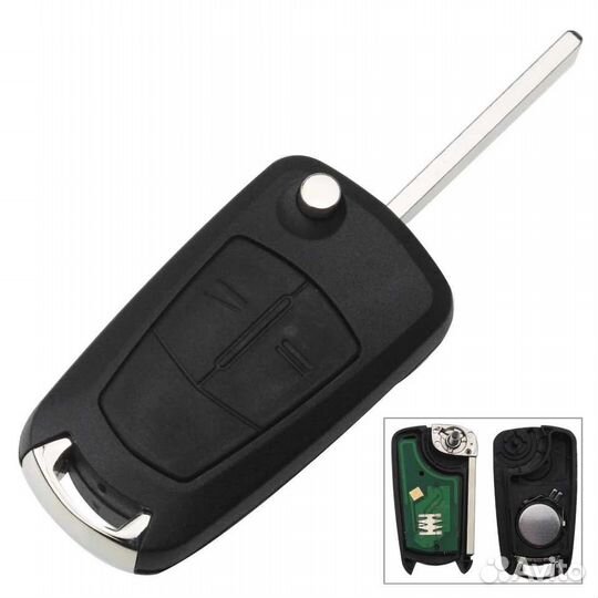 Ключ зажигания с чипом Opel Astra H Zafira B