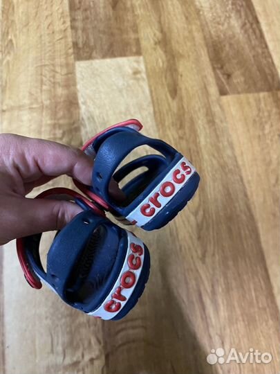 Детские сандали резиновые Crocs C6 оригинал