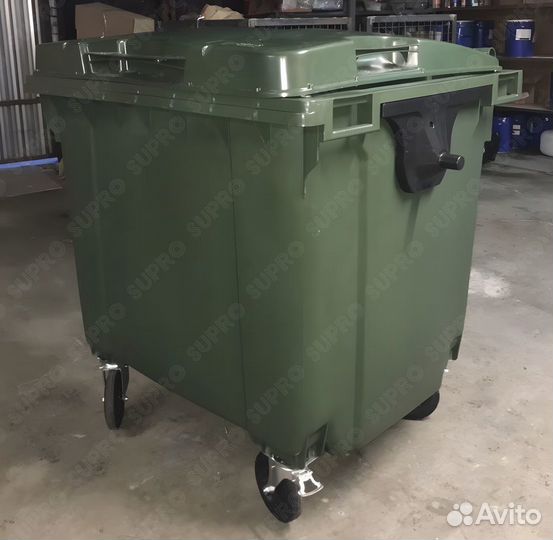 Мусорный евроконтейнер 1100л Ш2467