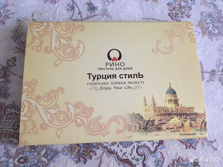 Постельное белье евро Турция