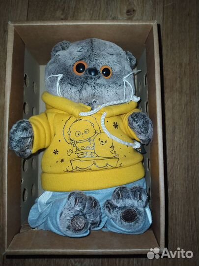 Мягкая игрушка кот басик