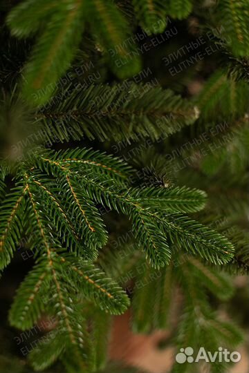 Каспийская, ель искусственная пвх+пэ (1,2 м) 