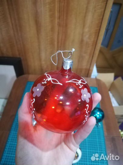 Игрушки елочные СССР гдр