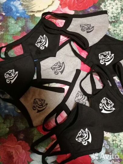 Маска многоразовая с тигром