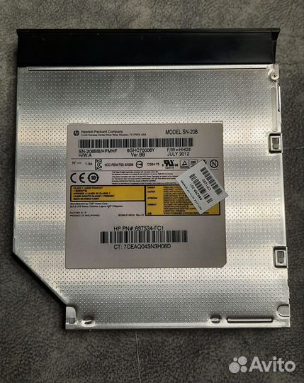 DVD дисковод для ноутбука HP