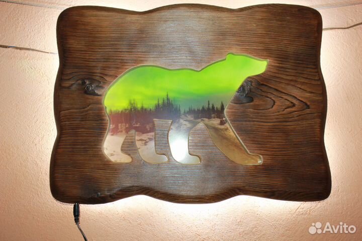 Медведь - панно 2