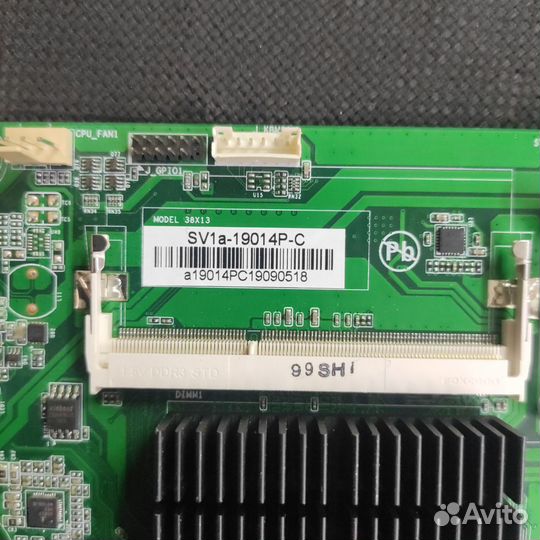 Материнская плата с процессором для POS терминала