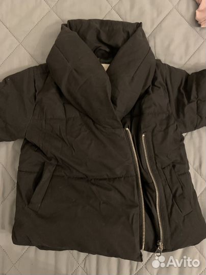 Пуховик для девочки zara