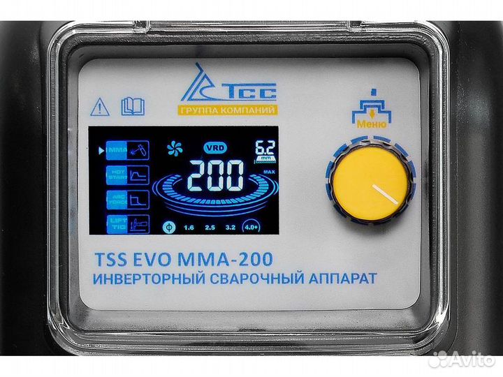 Сварочный инвертор тss EVO MMA-200