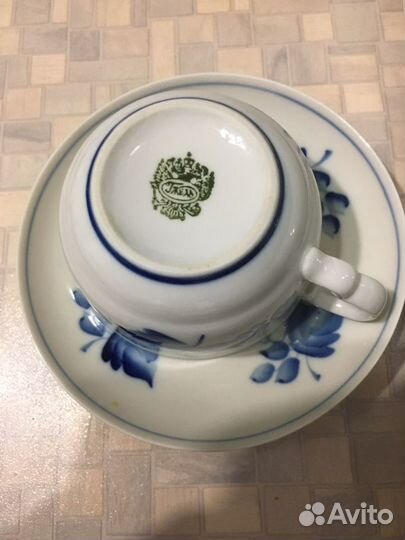 Чашки гжель СССР