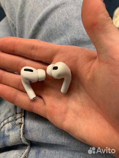 Наушники airpods без кейса