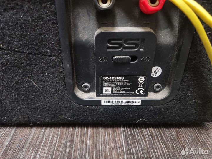 Jbl s2-1224ss сабвуфер 1100 ватт