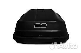 Автобокс ED Магнум 580 л на LADA Kalina