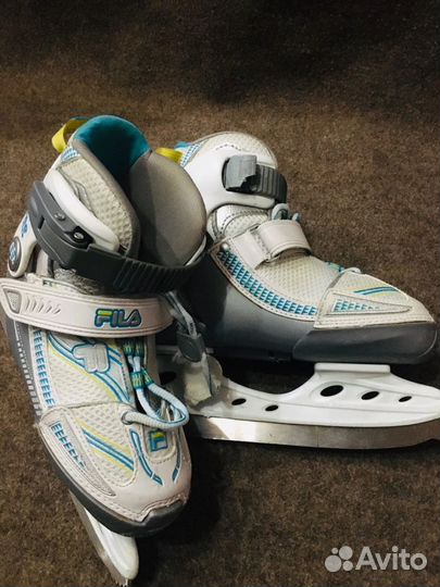 Коньки детские, fila