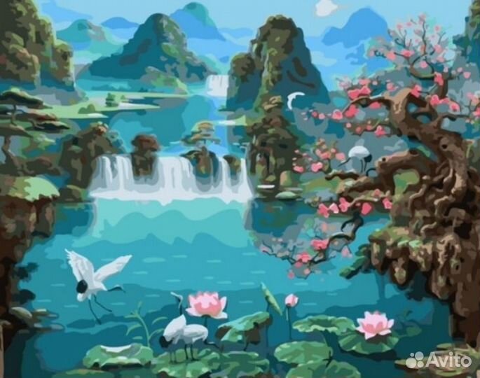 Картина по номерам 40 на 50 см