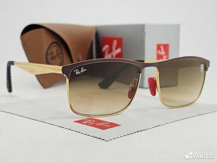 Очки Ray Ban 3726 Ferrari Коричневый Градиент