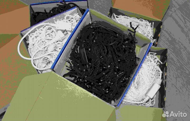 Гирлянда уличная 25м