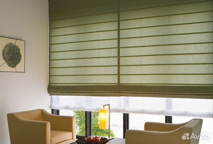 Римские шторы блэкаут на заказ