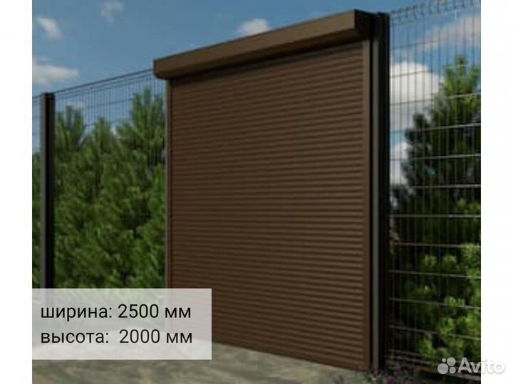 Гаражные ворота рулонные