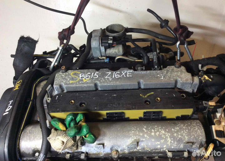 Двигатель Opel Zafira Z16xe 1.6 бензин 2002